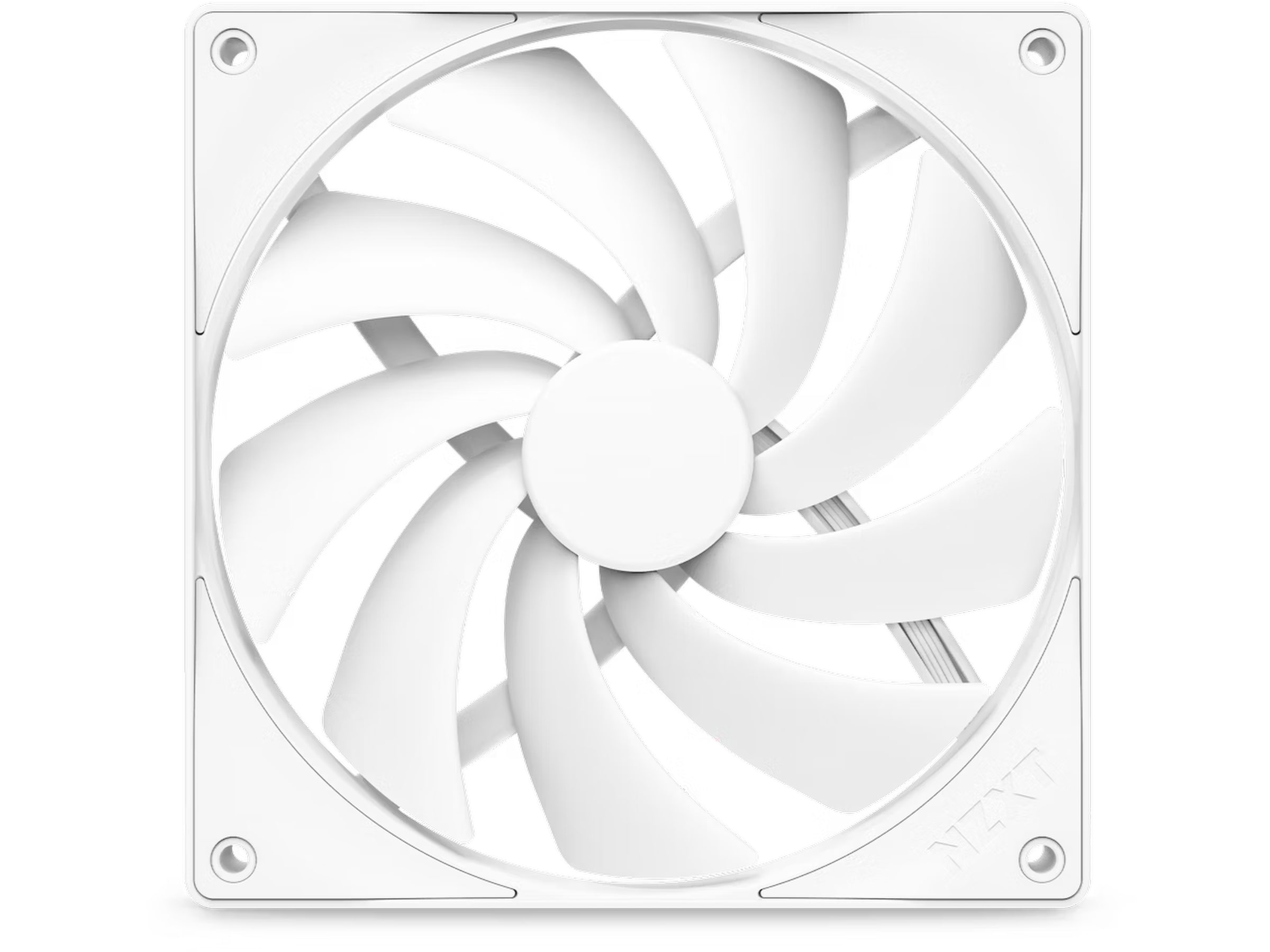 NZXT F140Q Quiet Airflow Fläkt (vit) Fläkt