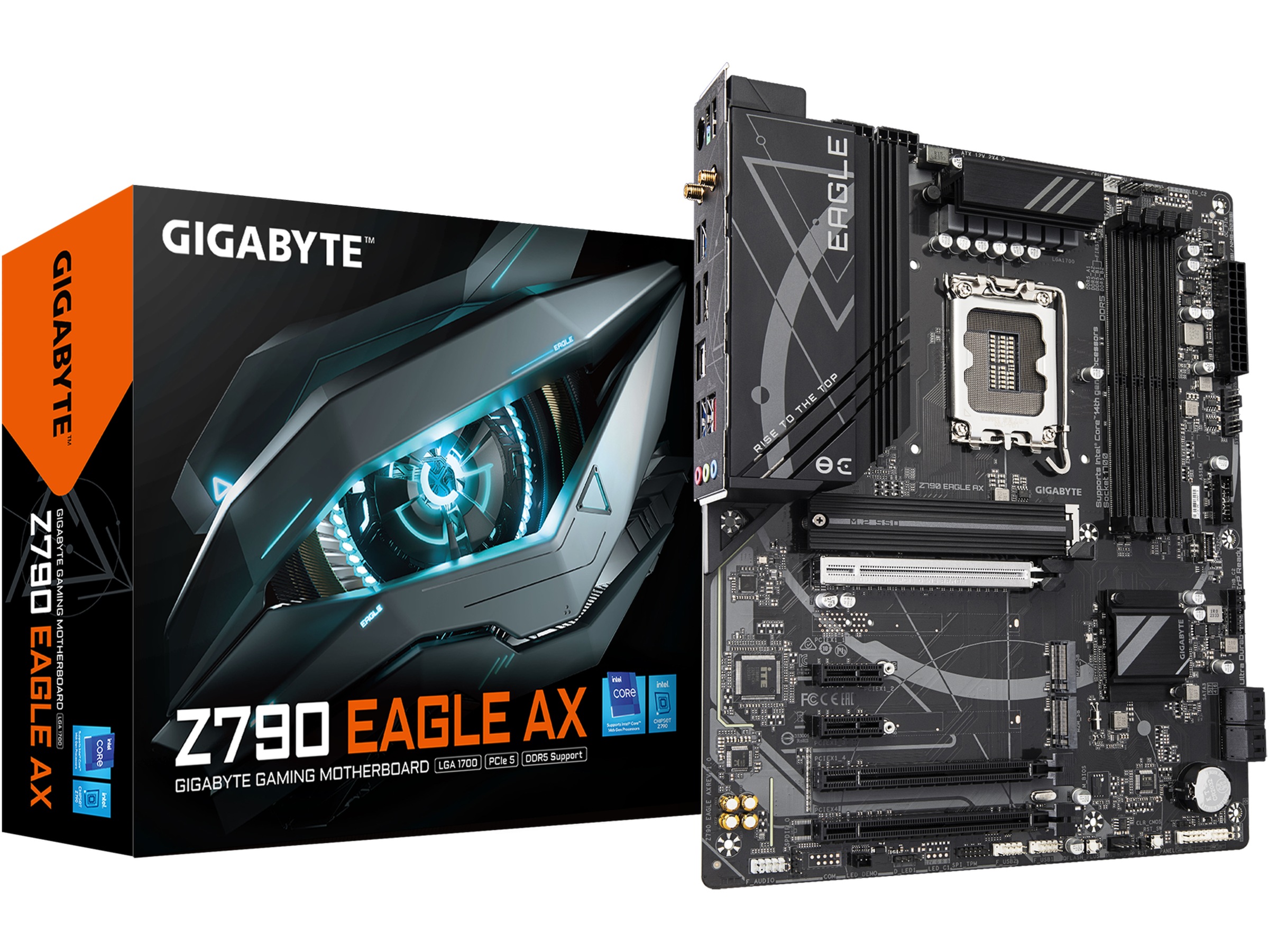 GIGABYTE Z790 EAGLE AX Moderkort Intel Socket