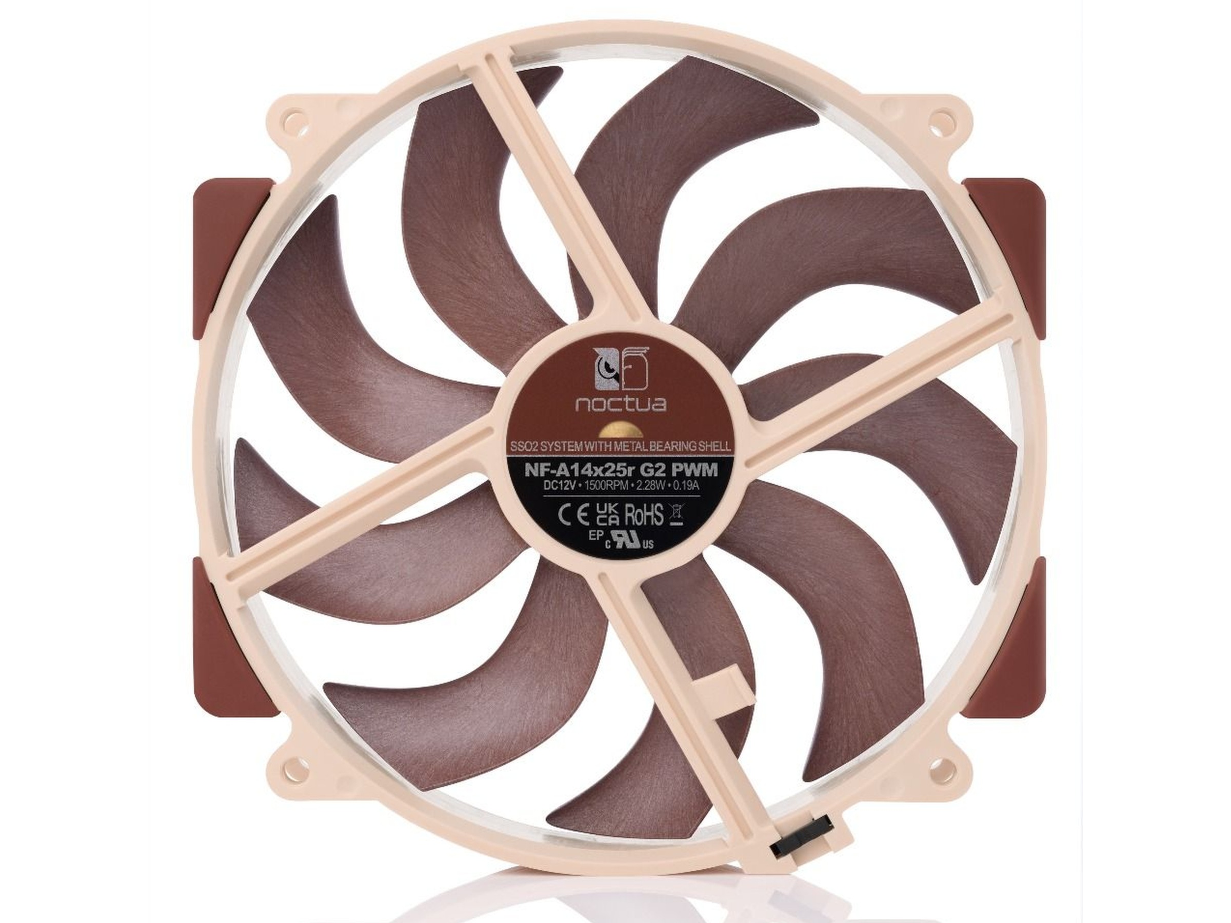 Noctua NF-A14x25r G2 PWM Fläkt Fläkt