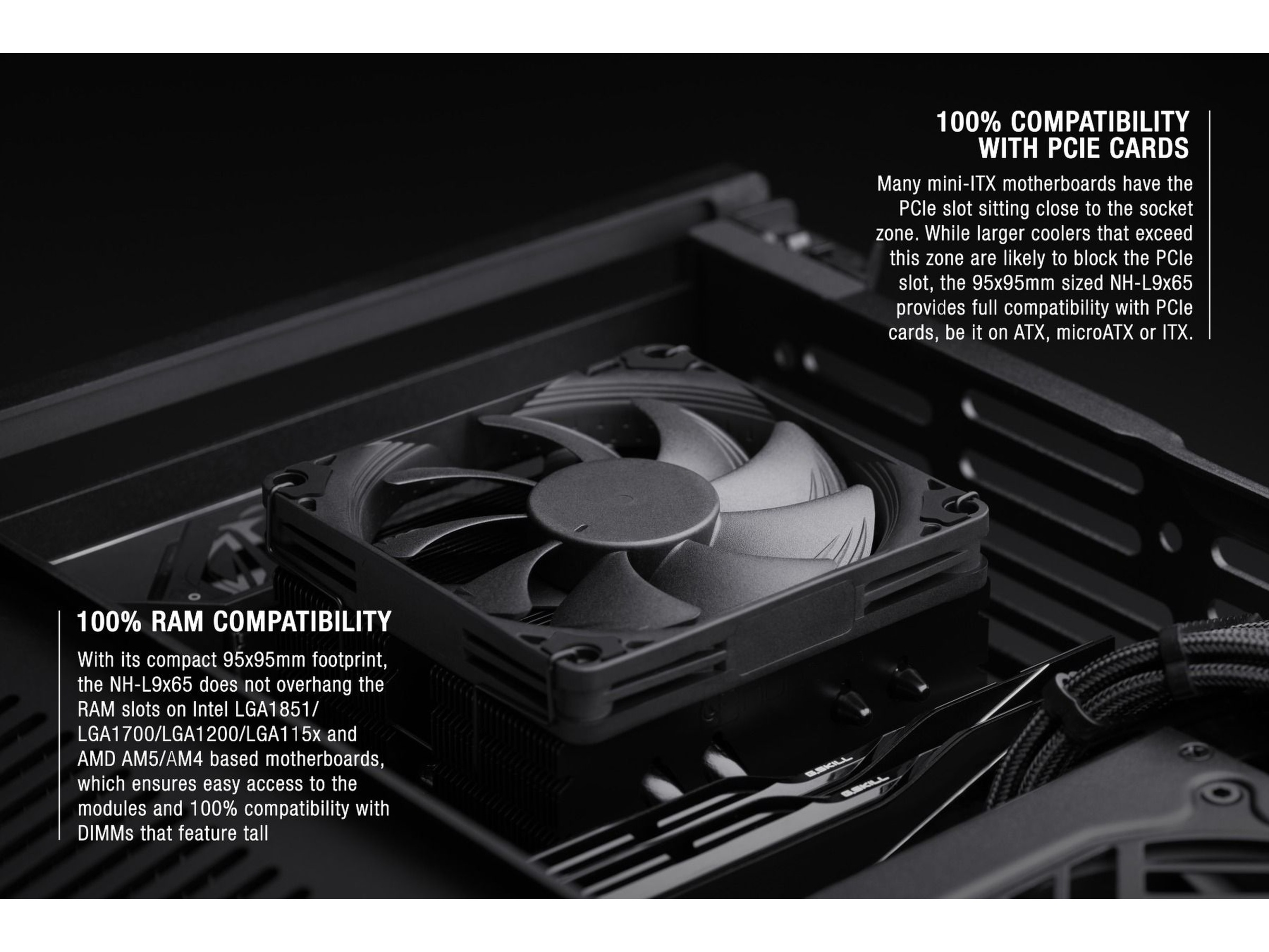 Noctua NH-L9x65 CPU Kylare CPU - Luftkylning