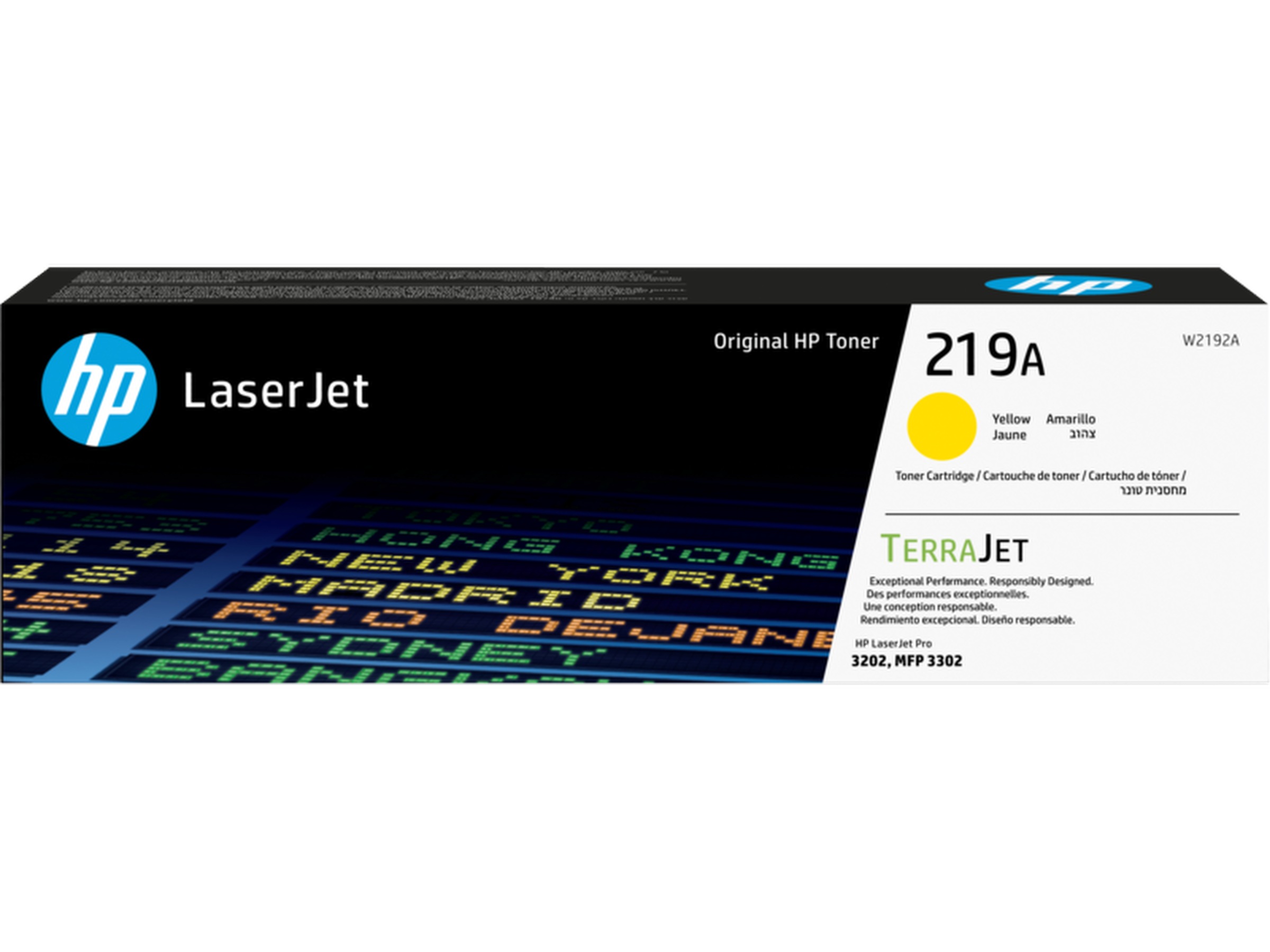 HP Toner 219A Gul Lasertoner
