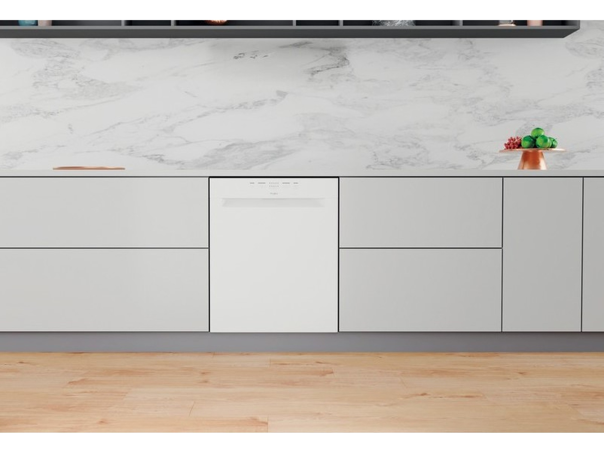 Whirlpool WUE 2B26 diskmaskin (vit) Underbyggd diskmaskin