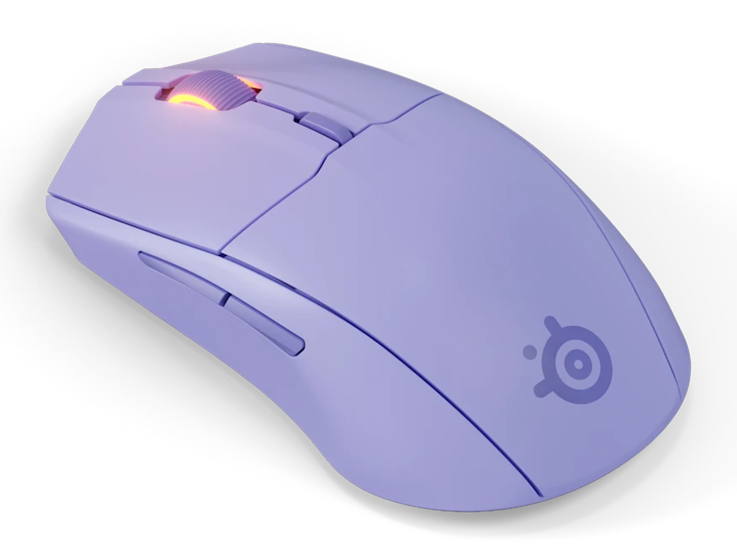 SteelSeries Rival 3 Gen 2 trådlös gamingmus (lavender) Gamingmus