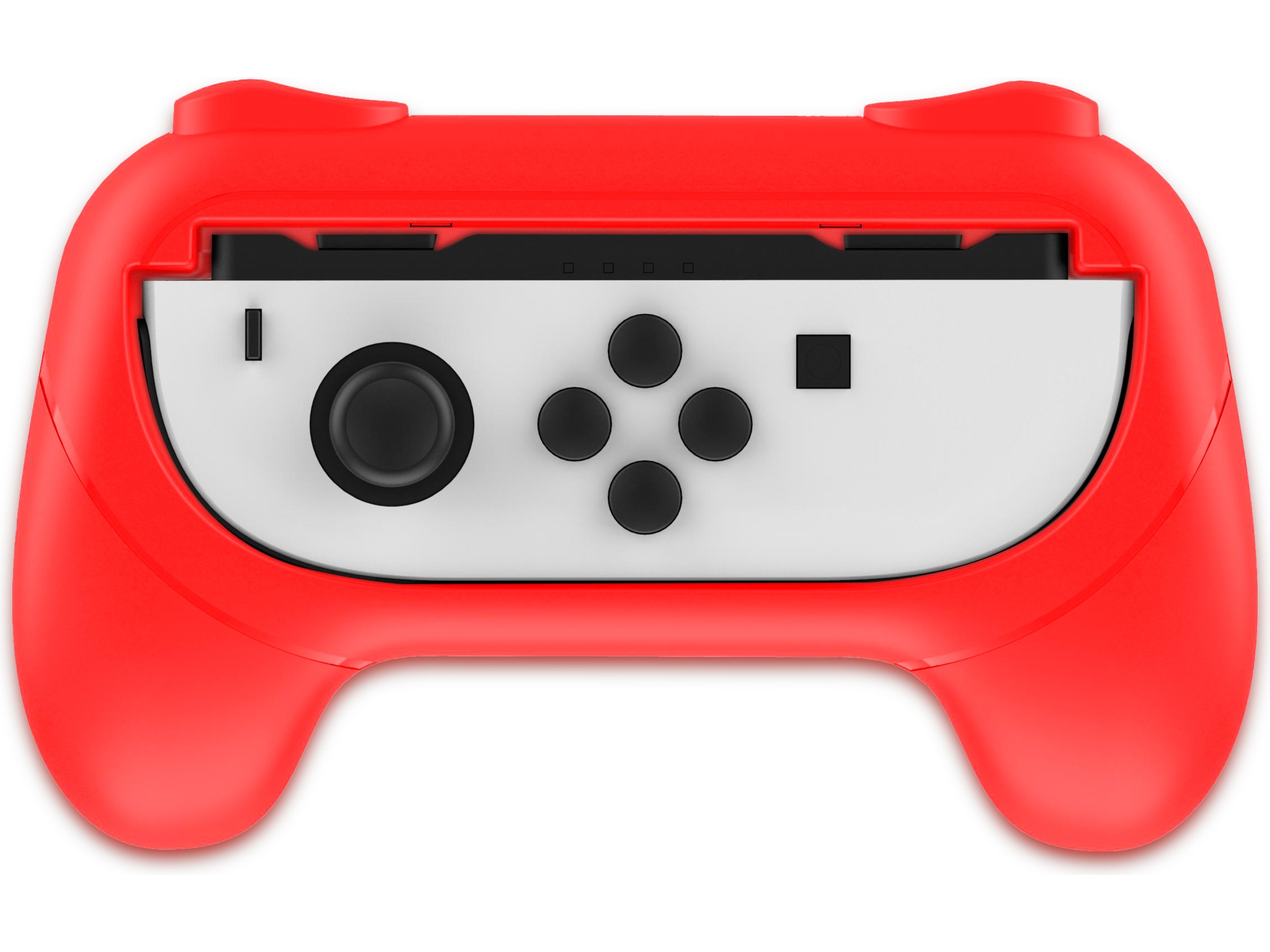Nacon Joy-Con Grip til Nintendo Switch 2 (blå/röd) Tillbehör till spelkonsoler