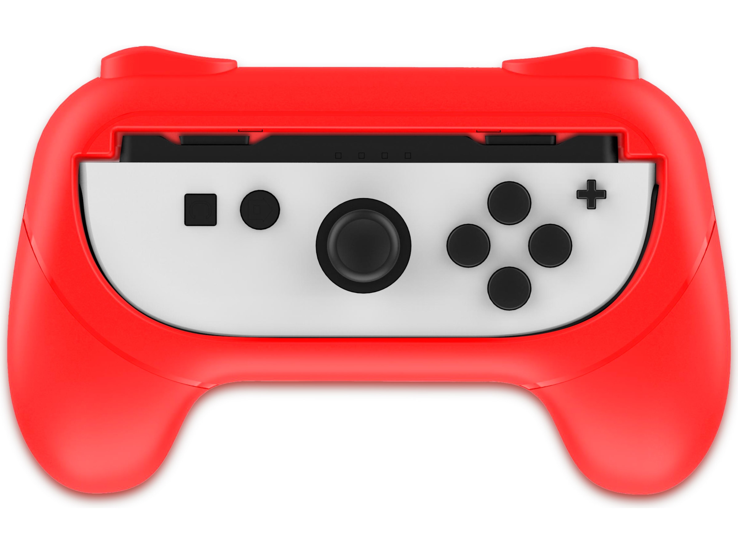 Nacon Joy-Con Grip til Nintendo Switch 2 (blå/röd) Tillbehör till spelkonsoler