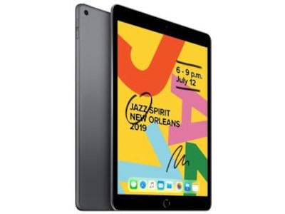 iPad 10.2" (2019) 32GB WiFi (rymdgrå) - Gradering A/B Nästan nytt! - Renewed