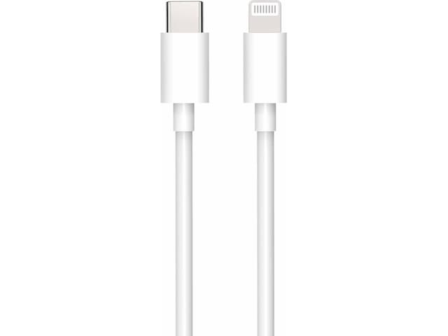 Lightning till USB-C-kabel 2m (vit) USB-kablar