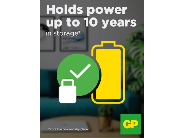 GP Super Alkaline AAA/LR03 batteri, 40-pk Batterier för allmänt bruk