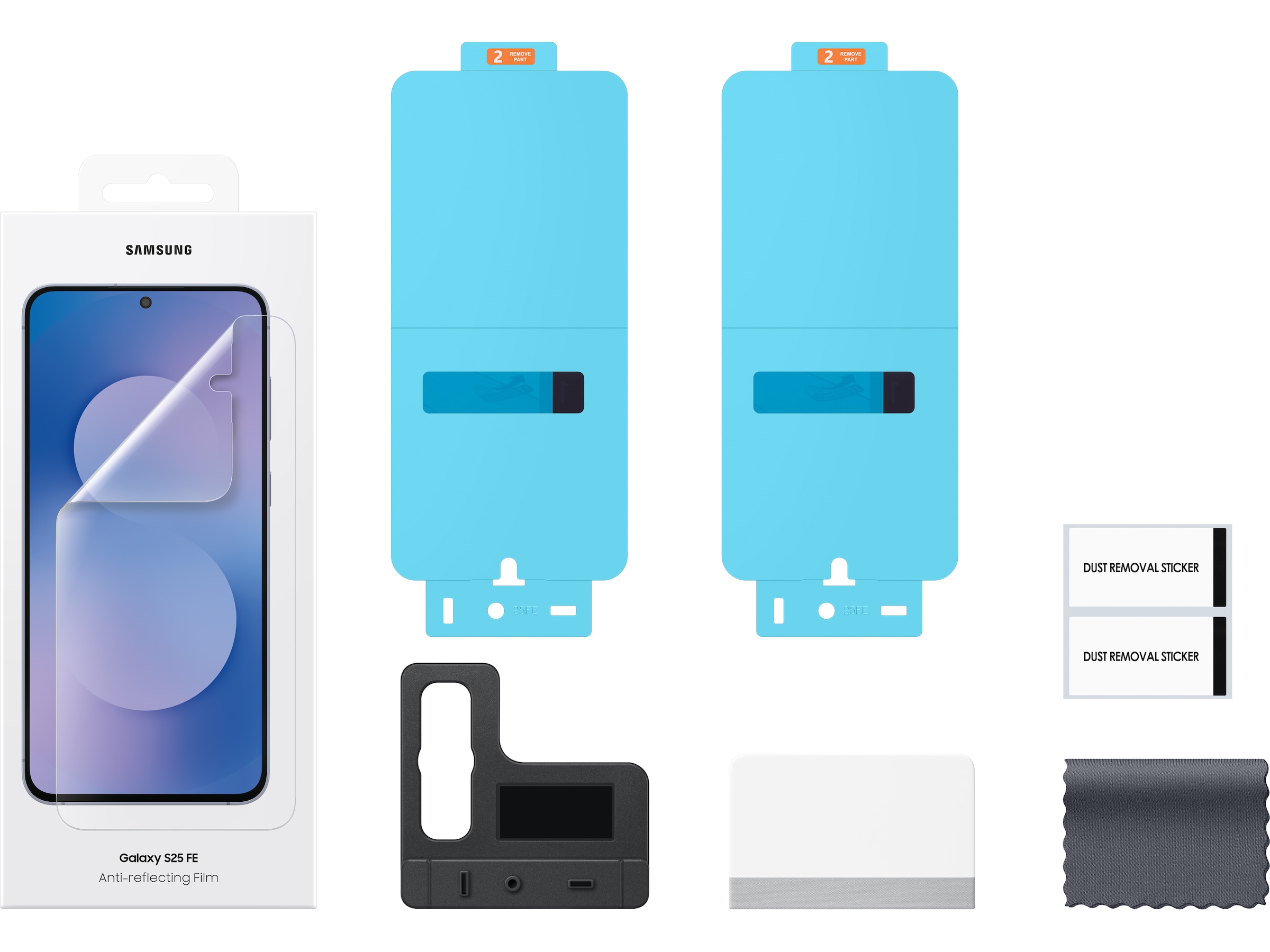 Samsung Galaxy S25 FE Anti-reflecting Film Skärmskydd Skärmskydd mobiltelefon
