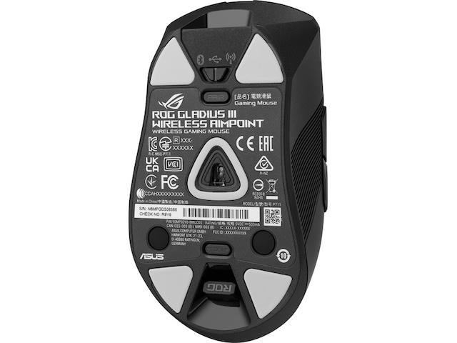 ASUS ROG Gladius III Aimpoint Trådlös Gamingmus (svart) Gamingmus