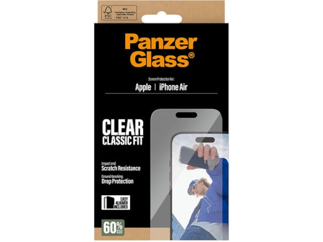 PanzerGlass iPhone Air Skärmskydd Skärmskydd mobiltelefon