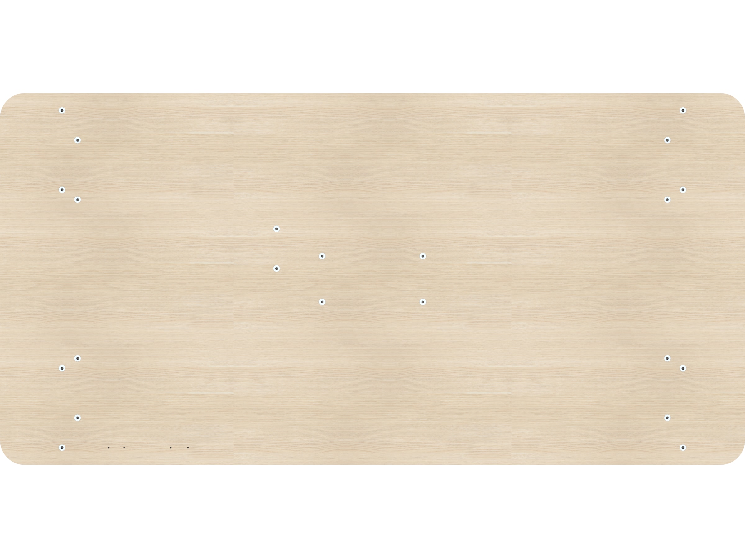 Skrivbordsskiva 120cm (ljus ek) Aktivitetsbord