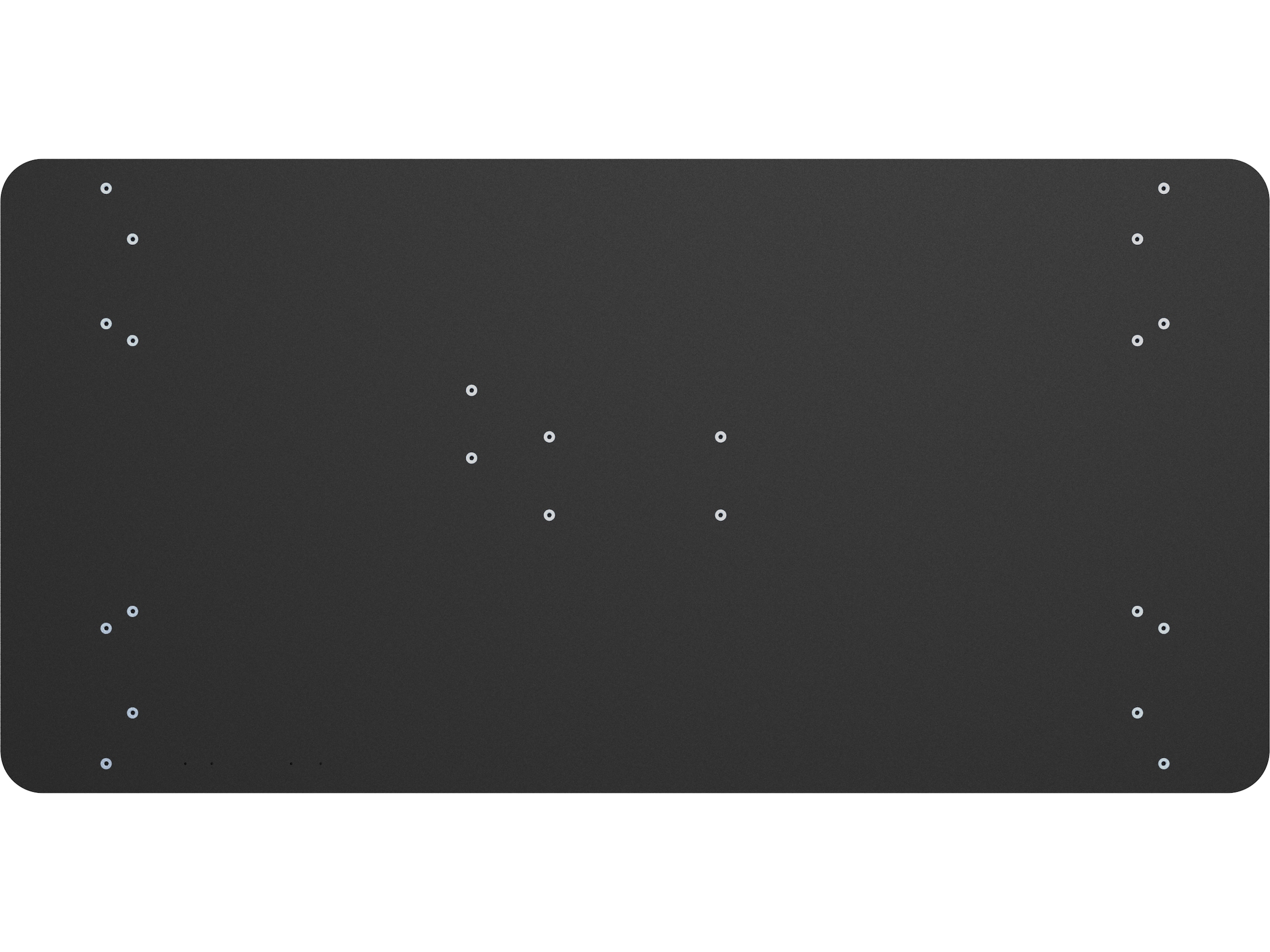 Skrivbordsskiva 120cm (svart) Aktivitetsbord