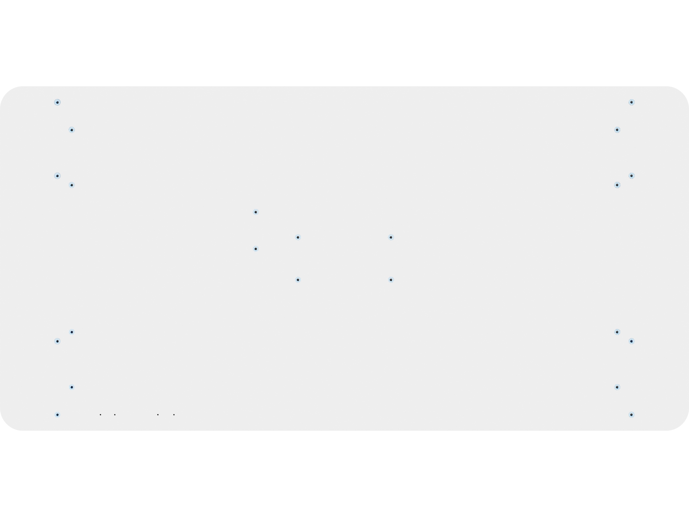 Skrivbordsskiva 120cm (vit) Aktivitetsbord