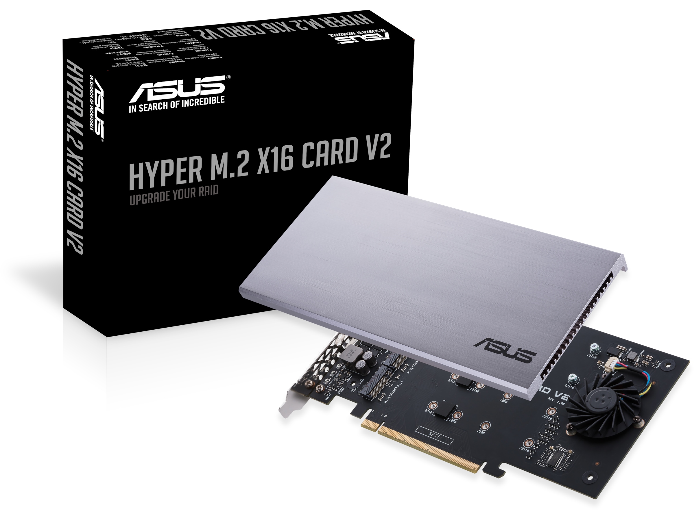 ASUS Hyper M.2 X16 Card V2 SSD M.2