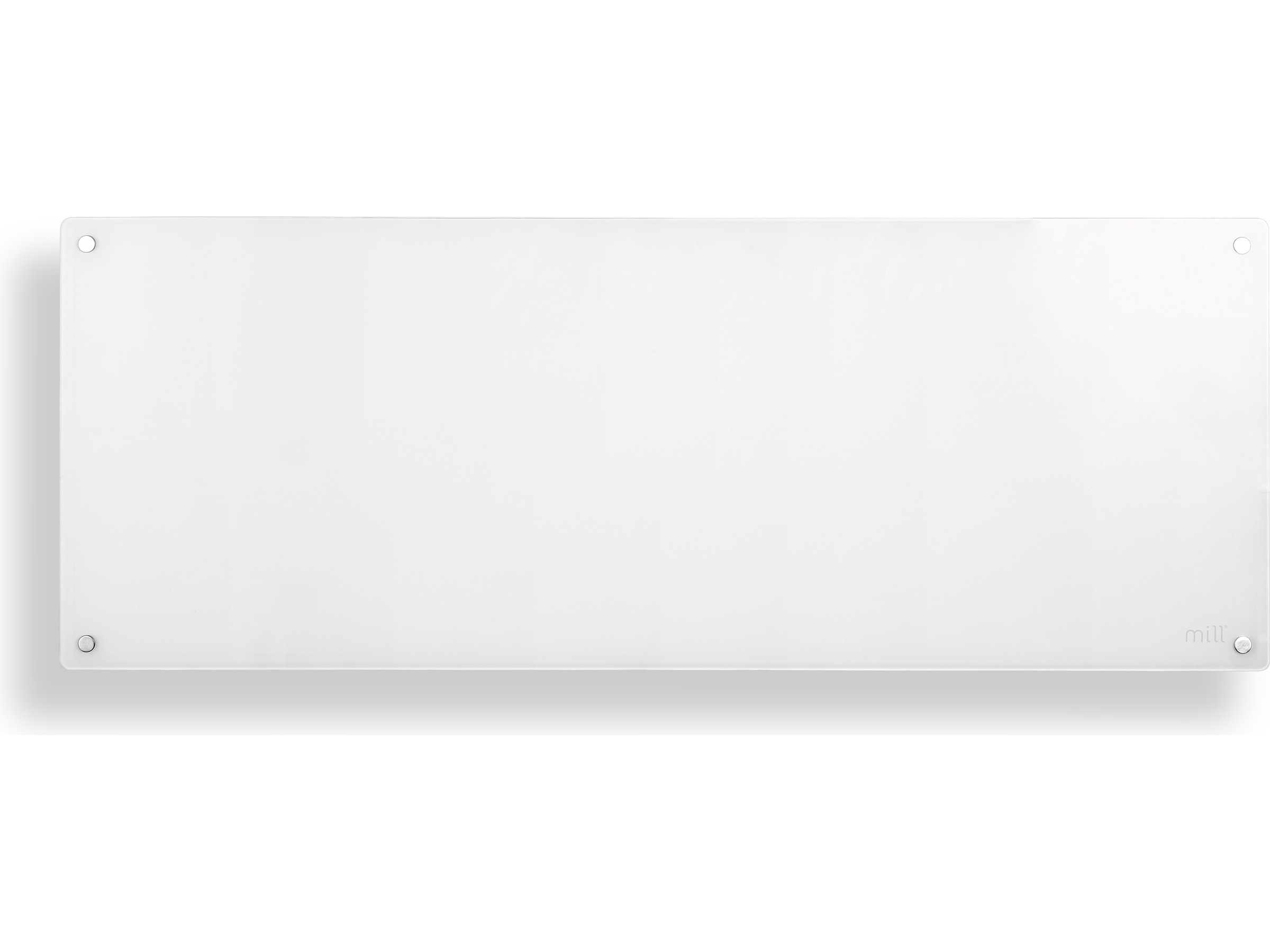 Mill Glas Panelelement 1300W (vit) Panelelement