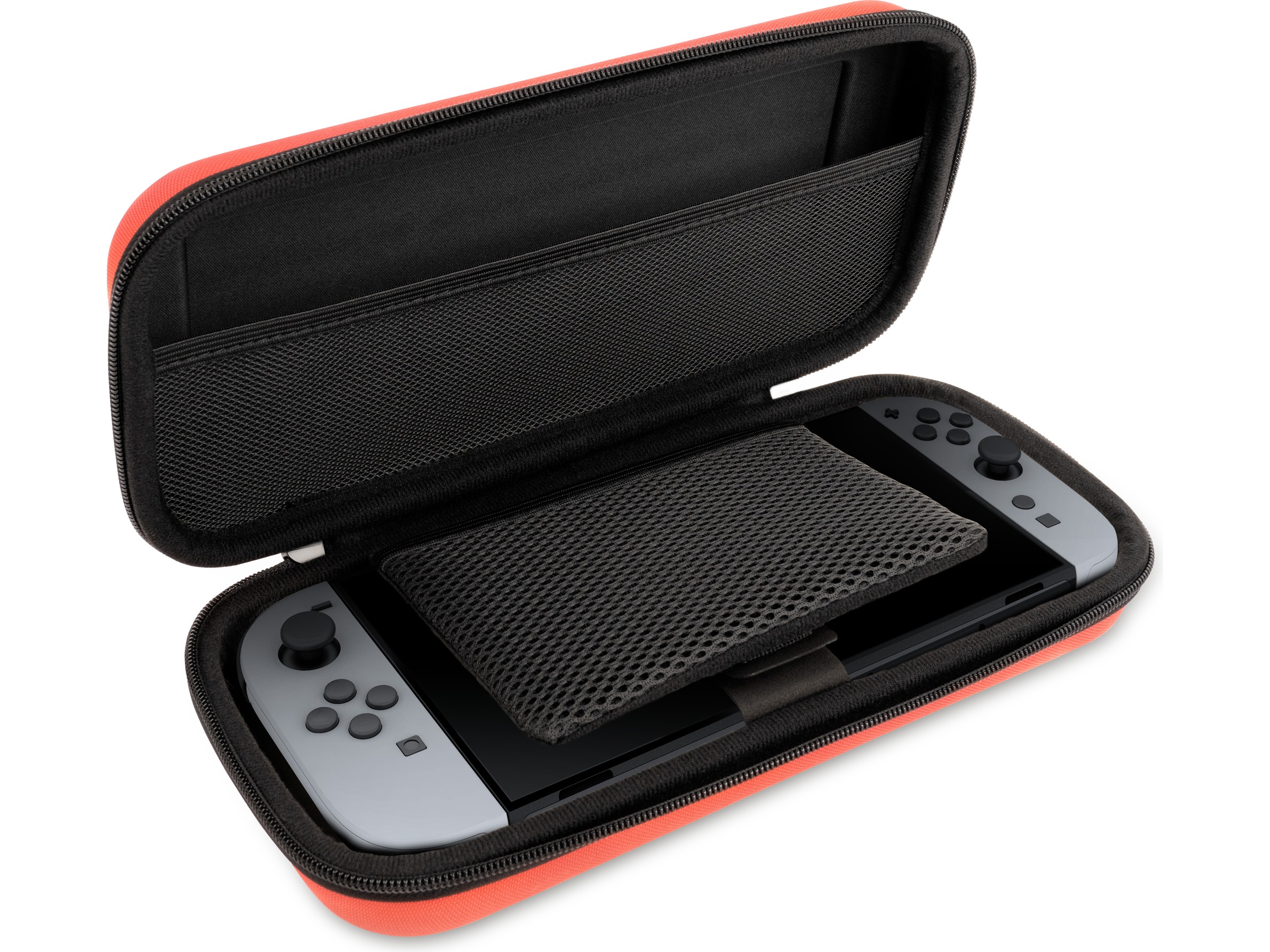 Nacon Transport Case for Nintendo Switch 2 (ljusröd) Tillbehör till spelkonsoler
