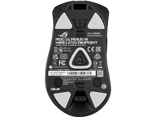 ASUS ROG Gladius III Aimpoint Trådlös Gamingmus (svart) Gamingmus