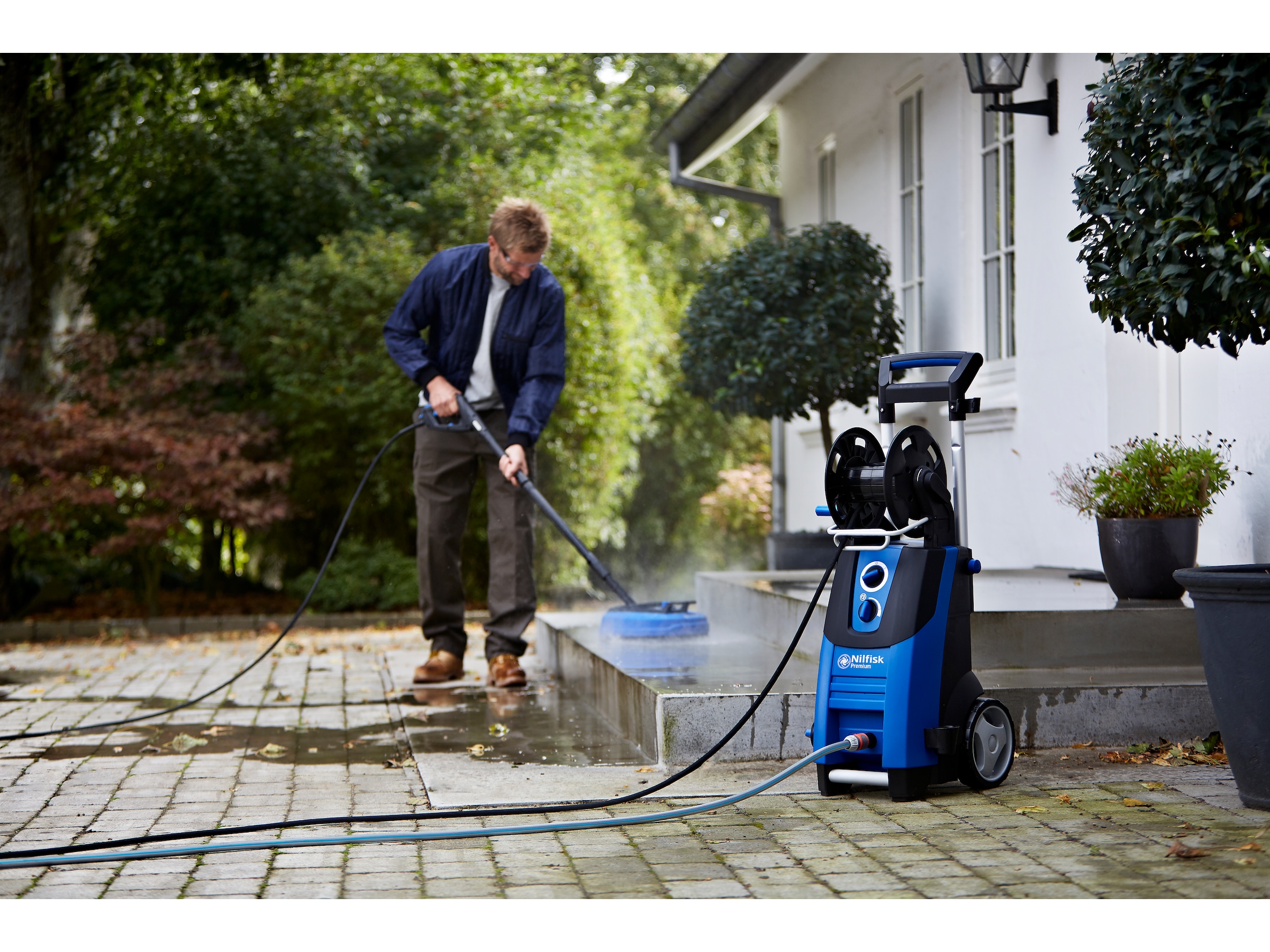 Nilfisk Premium 200-15 högtryckstvätt med Power Patio Högtryckstvättar
