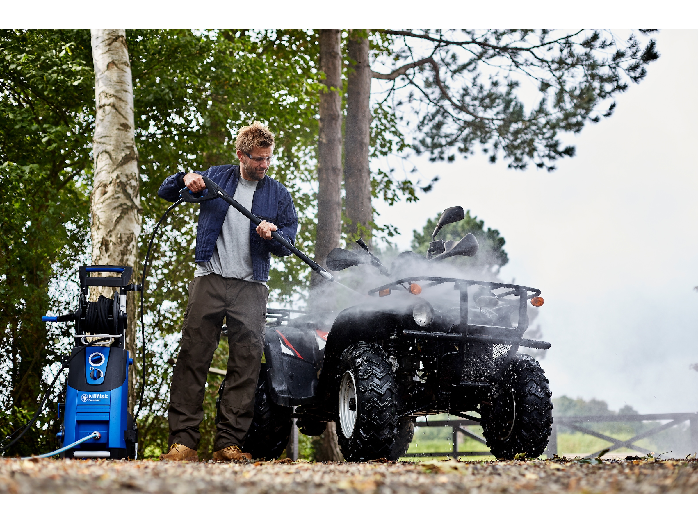 Nilfisk Premium 200-15 högtryckstvätt med Power Patio Högtryckstvättar