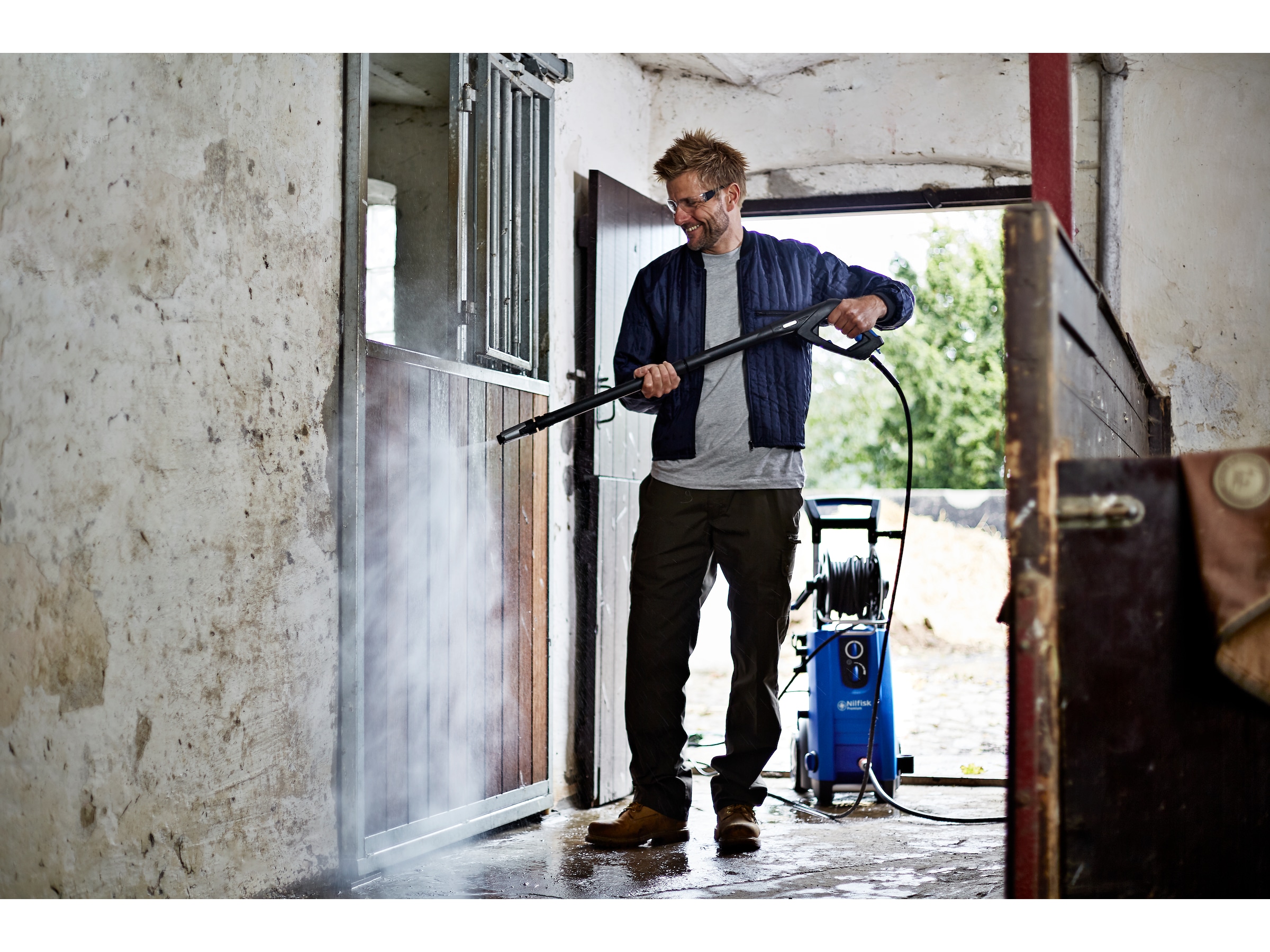 Nilfisk Premium 200-15 högtryckstvätt med Power Patio Högtryckstvättar