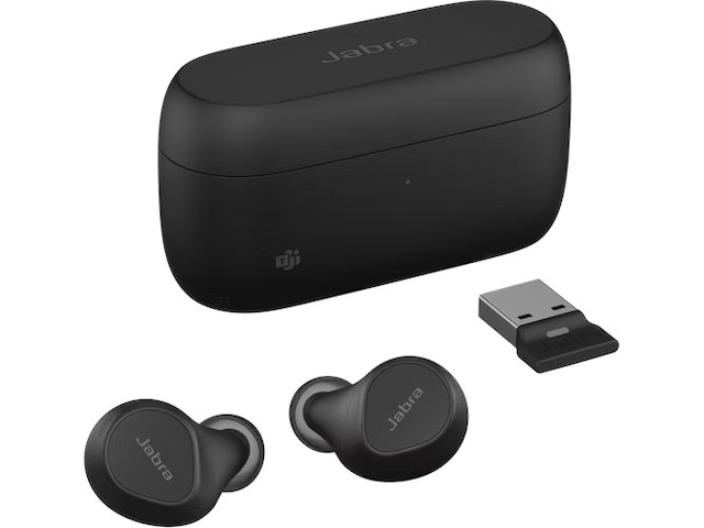 Jabra Evolve2 Buds trådlösa hörlurar (svart) Headset