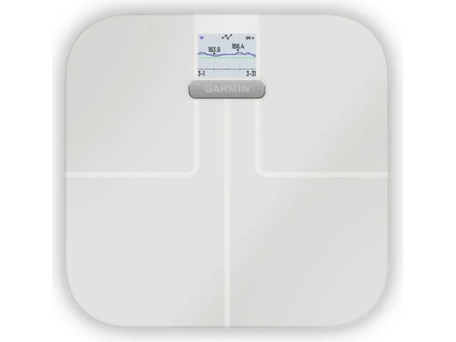Garmin Index S2 WiFi Smart personvåg (vit) Personvågar