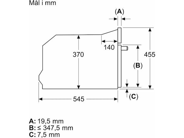 Siemens iQ700 CE732GXB1 mikrovågsugn (svart) Mikrovågsugn