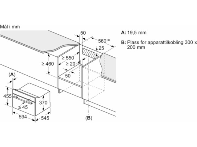 Siemens iQ700 CE732GXB1 mikrovågsugn (svart) Mikrovågsugn