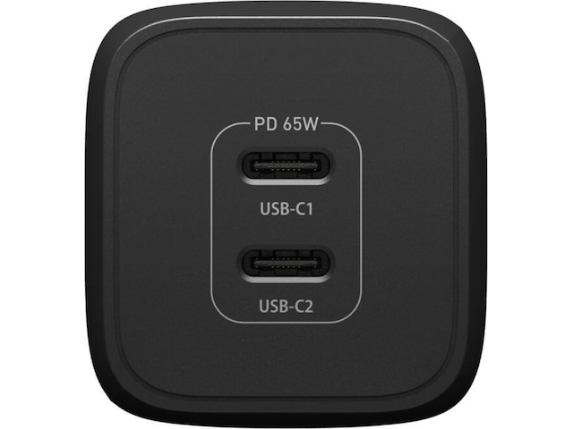 OtterBox GaN USB-C 65W Väggladdare (svart) Mobilladdare