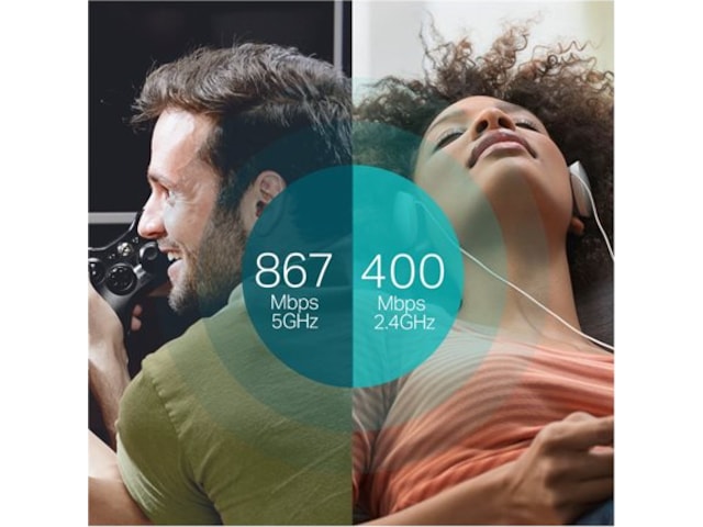 TP-Link T4U Externt nätverkskort Nätverkskort