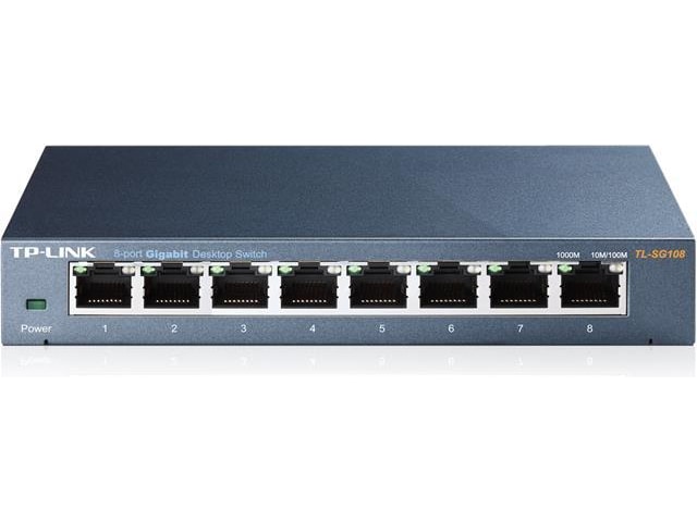 TP-LINK TL-SG108 Switch Switchar
