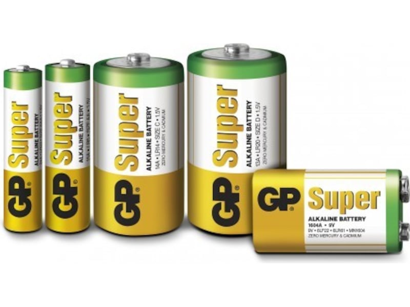GP Super Alkaline AAA/LR03 batteri, 40-pk Batterier för allmänt bruk