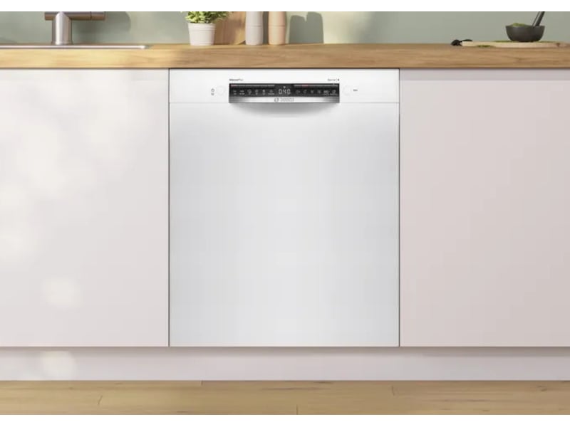 Bosch Serie 4 SMU4HMW01S Diskmaskin (vit) Underbyggd diskmaskin