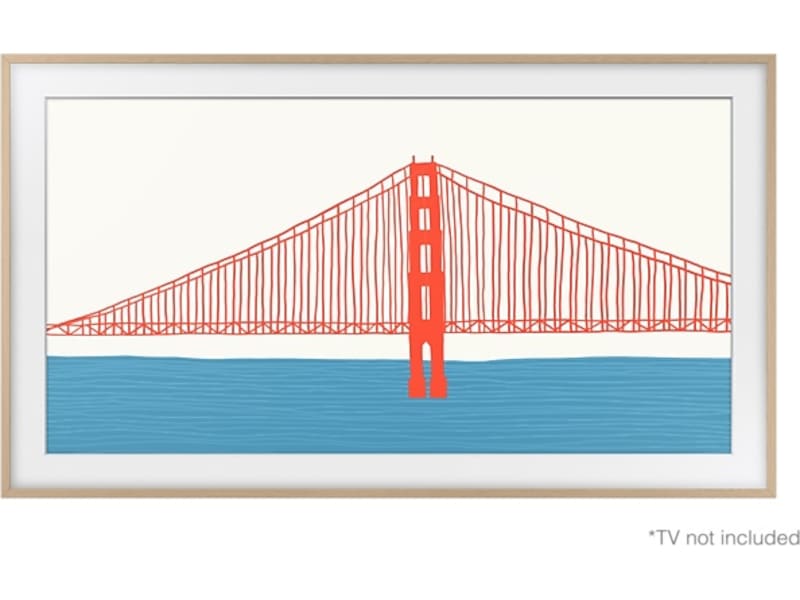 Samsung 50" ram till The Frame (2021-2025, teak) TV-ram & tillbehör