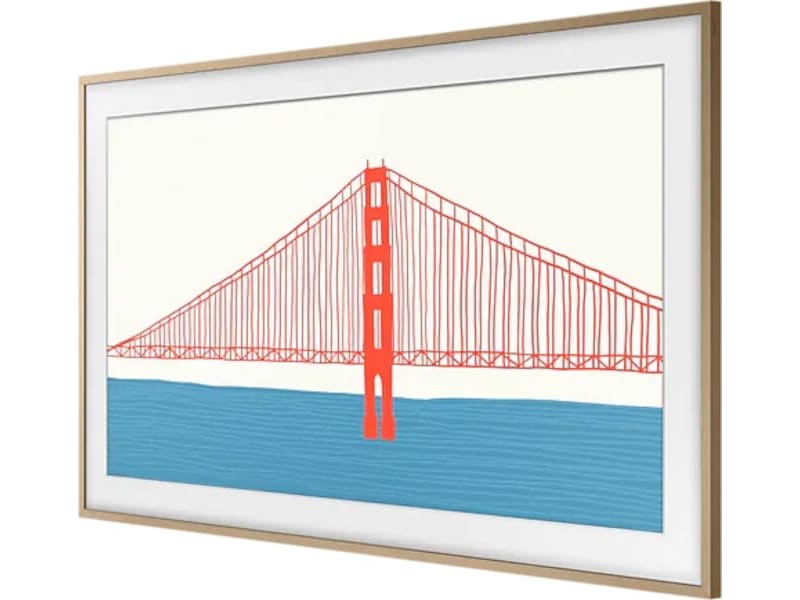 Samsung 43" ram till The Frame (2021-2025, teak) TV-ram & tillbehör