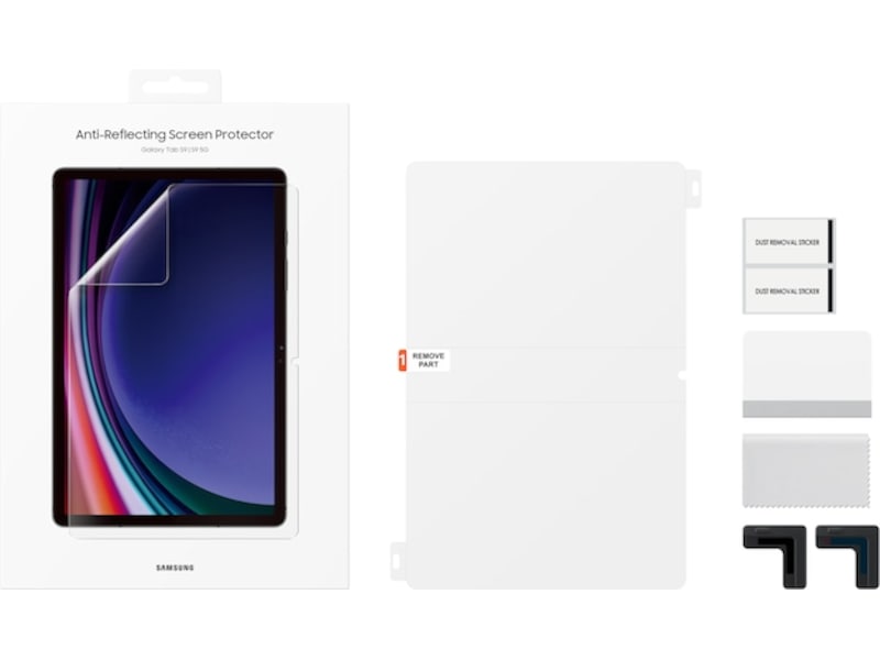 Samsung Galaxy Tab S10 Lite/FE och S9/FE Anti-reflecting Film skärmskydd Skärmskydd surfplattor