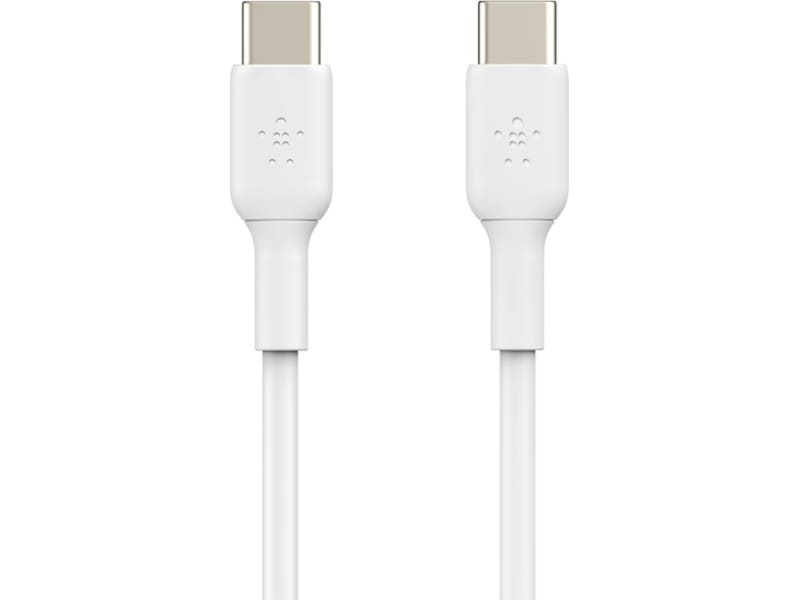 Belkin USB-C kabel 2m (vit) USB-kablar