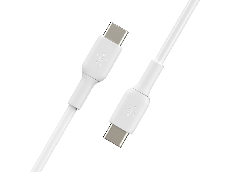 Belkin USB-C kabel 2m (vit) USB-kablar