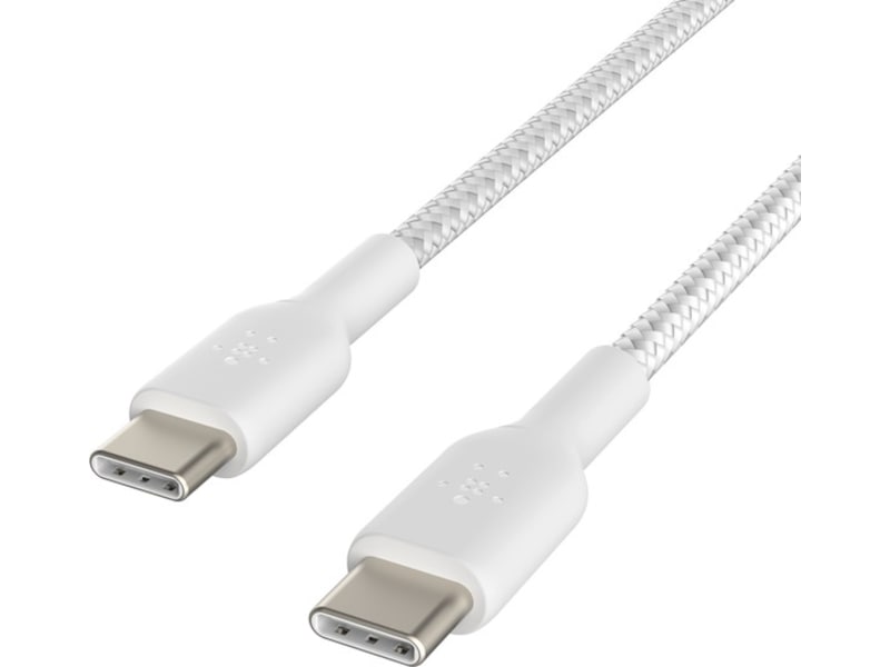 Belkin USB-C kabel 2m (vit) USB-kablar