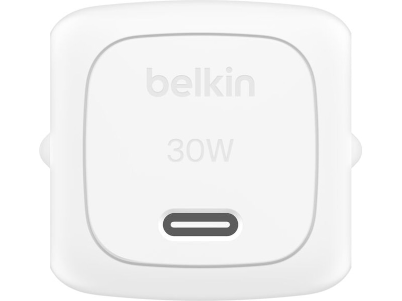 Belkin BoostCharge 30W USB-C-laddare (vit) Mobilladdare
