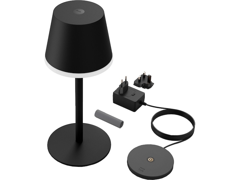 Philips Hue Go bärbar bordslampa (svart) Bordslampa