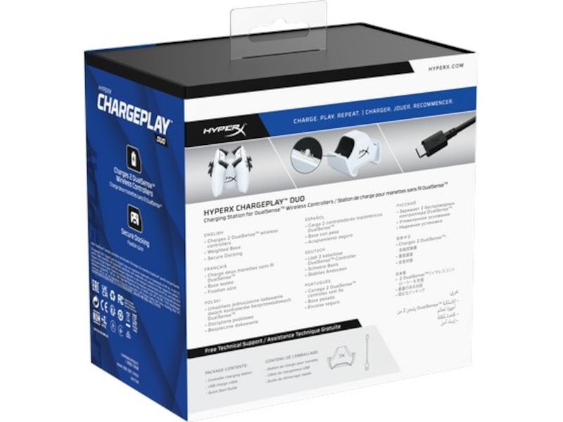 HyperX ChargePlay Duo - Charging Station for DualSense Tillbehör till spelkonsoler