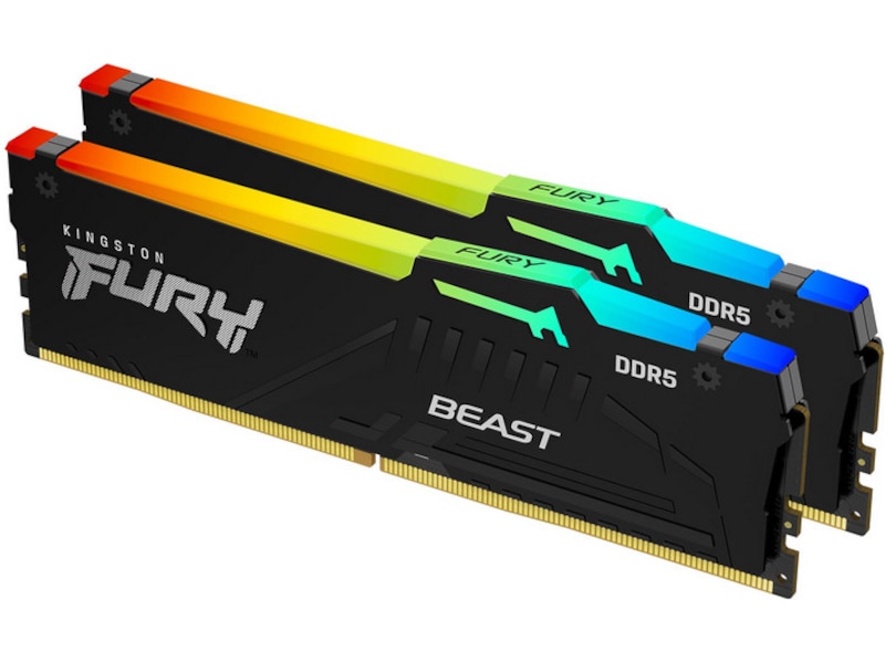 Kingston FURY Beast RGB DDR5 5200MHz 64GB Minne