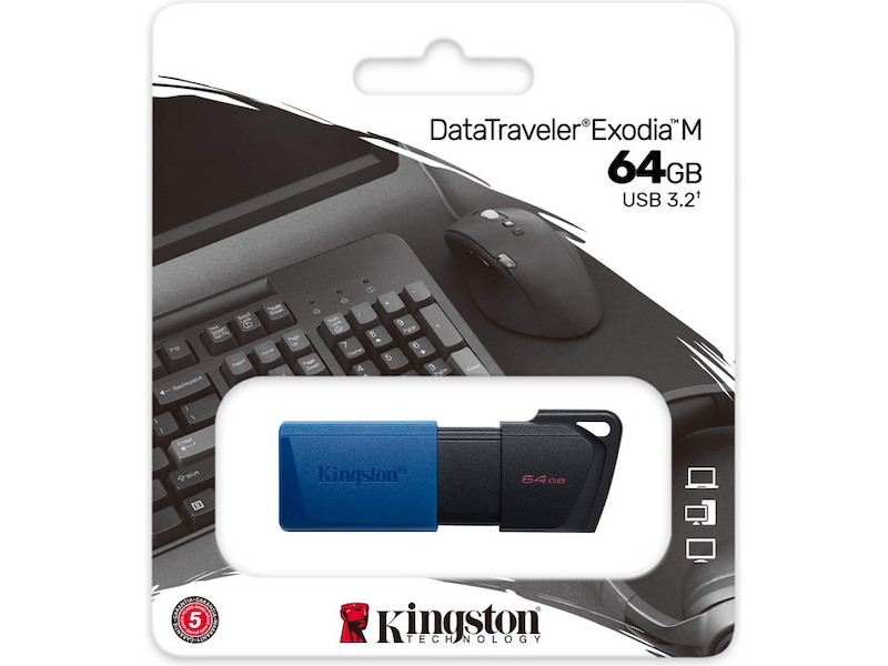 Kingston DataTraveler Exodia M 64GB USB-minnen