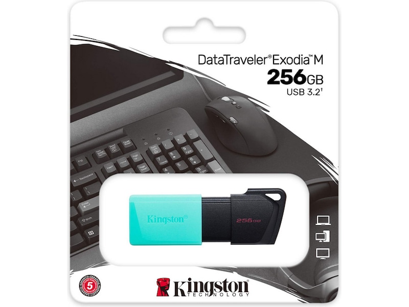 Kingston DataTraveler Exodia M 256GB USB-minnen