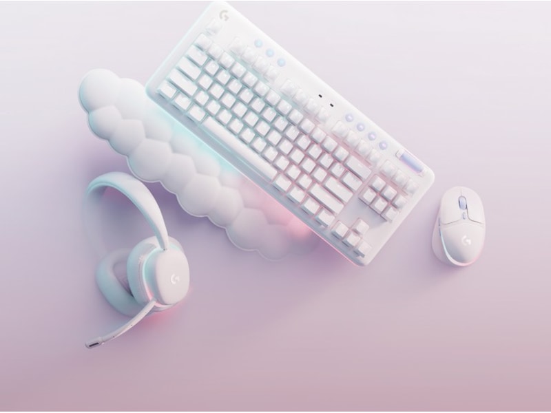 Logitech G705 Trådlös Gamingmus (off white) Gamingmus