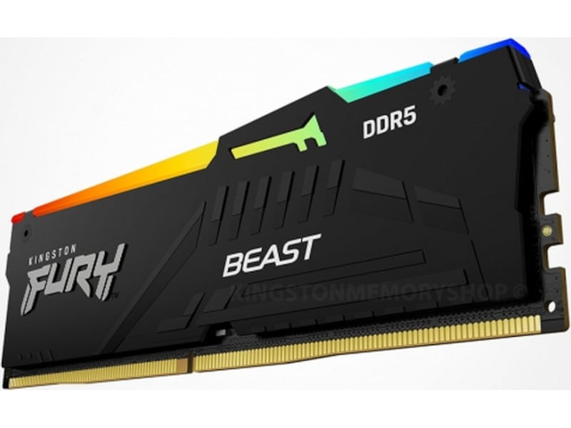 Kingston FURY Beast RGB DDR5 5600MHz 32GB - Minne | Komplett.se