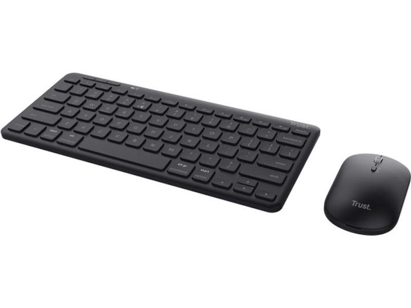 Trust Lyra trådlös tangentbord och mus bundle Mus & tangentbord -combo-paket
