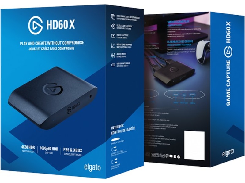 Elgato Game Capture HD60 X Video & streaming